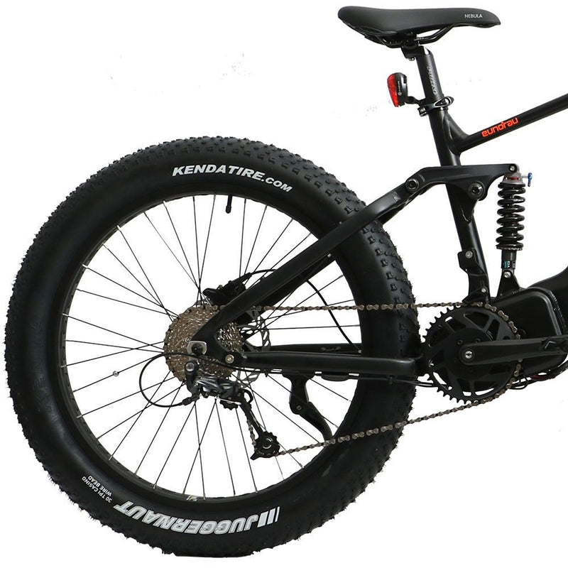 Performer 2024 Eunorau FAT-HS 1000W 48V 14Ah Mid Drive Fat Tire Suspension Electric Bike