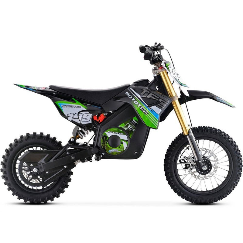 Performer MotoTec 1000W 36V PRO Kids' Suspension Lithium Electric Dirt Bike