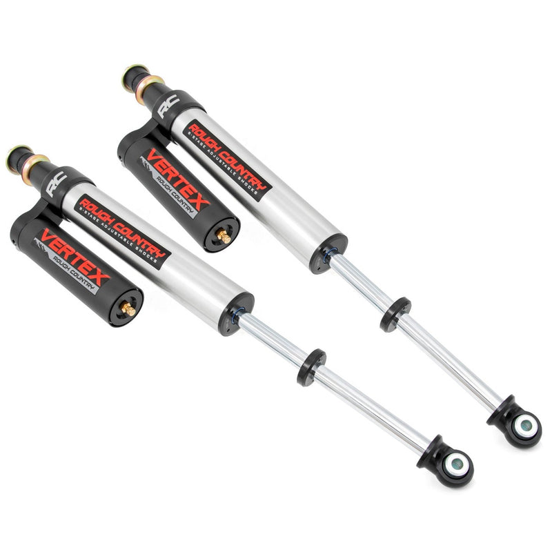 Rough Country Vertex 2.5 Adjustable External Reservoir Shocks 0-3.5" | 2022-2024 Toyota Tundra - 699049