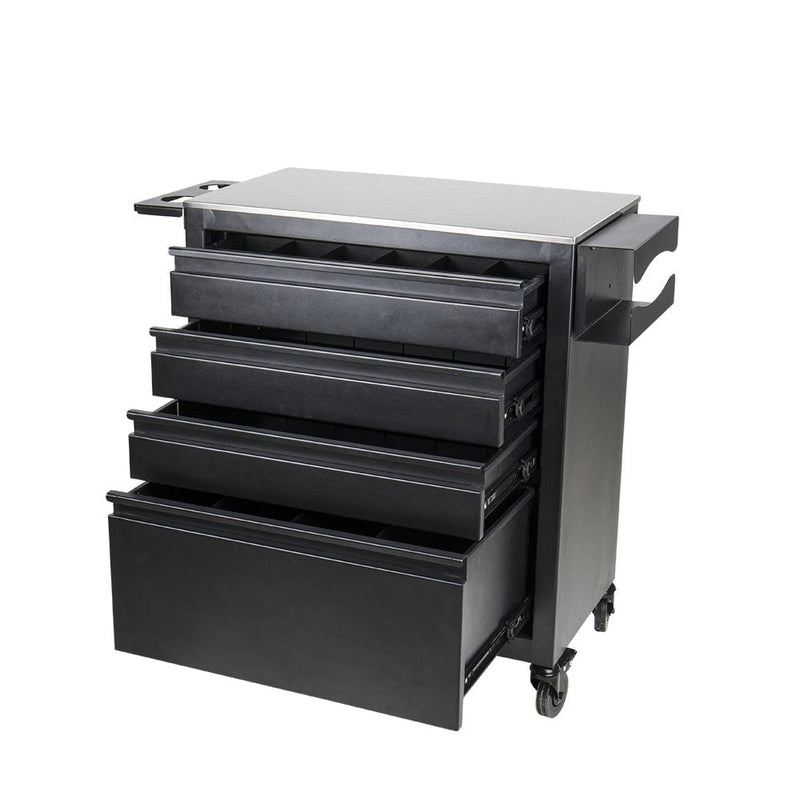 TatArtist Stainless Steel Tattoo Workstation - FF-DPI-TTCBN-4703-BLK