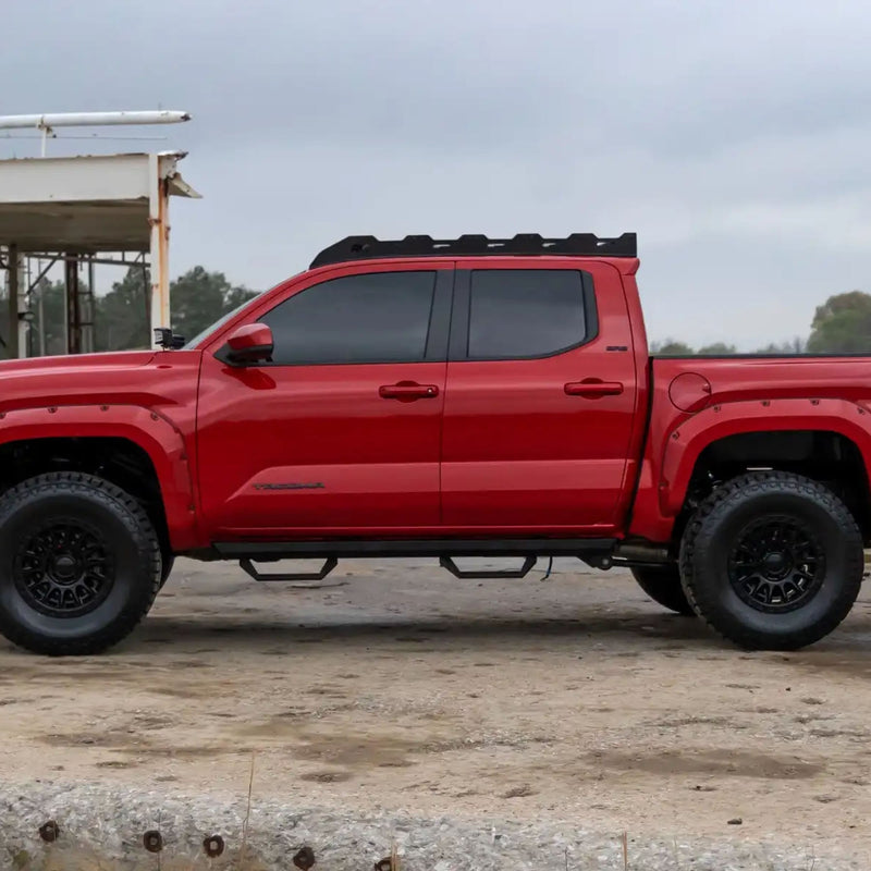 ROUGH COUNTRY LOW PROFILE ROOF RACK W/40" LED LIGHT BAR | 2024+ TOYOTA TACOMA - 72110