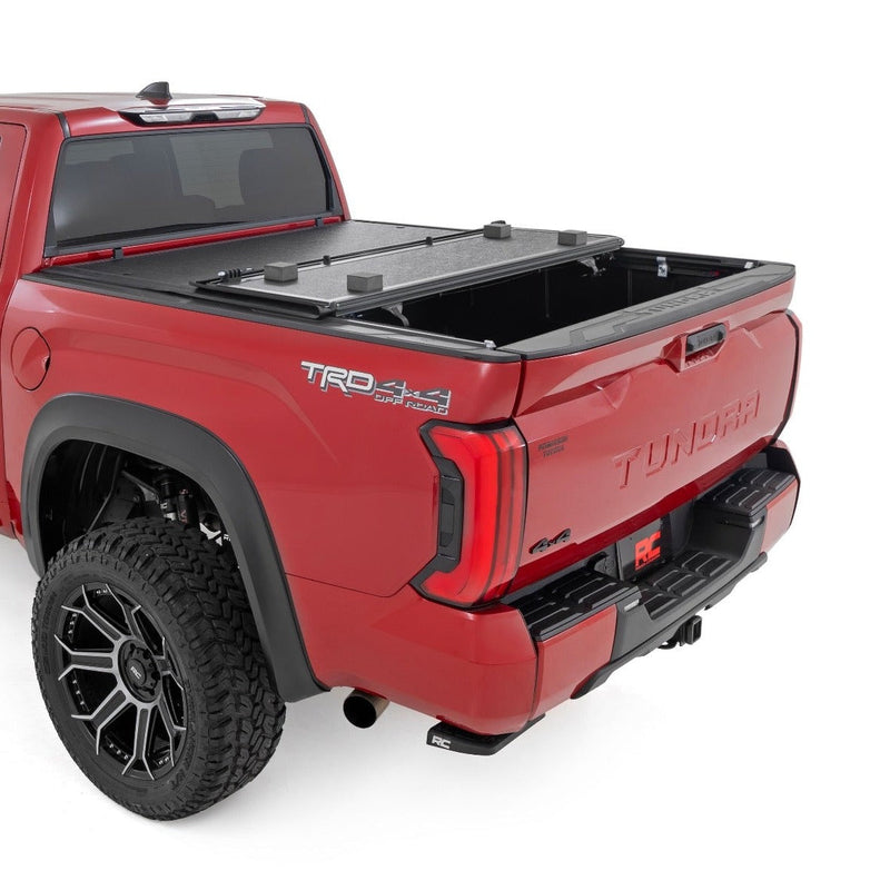 Rrough Country Hard Low Profile Bed Cover | 2022-2024 Toyota Tundra - 47514551B