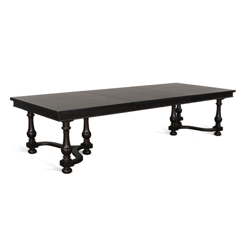 Sunny Designs Scottsdale - Extension Table With 2 Leaves - Black - 1120BW