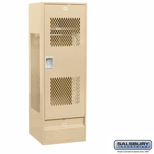 Salsbury 24" Wide Vented Gear Metal Locker - 72024BL-A