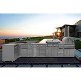 Thor Kitchen 35 in. Pro Style Modular Outdoor Appliance Cabinet, MK02SS304