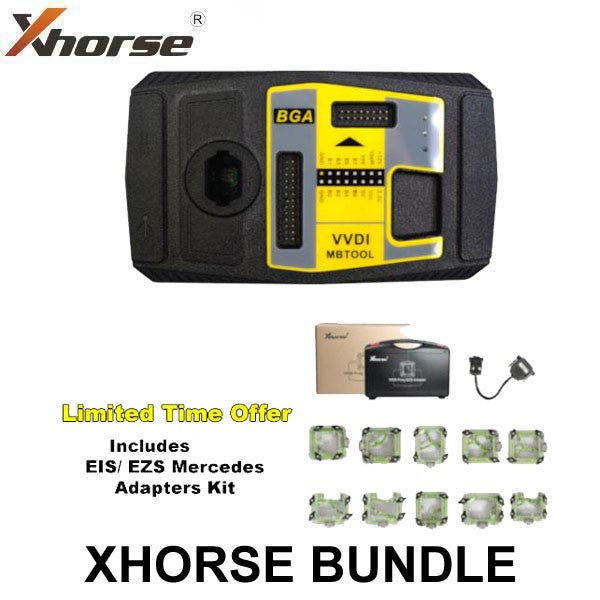 Xhorse VVDI MB Machine BGA Mercedes Key Programmer & EIS / EZS 10 Adapter Set EZS BUNDLE - XHS-VVDI-MB-ADAPTER-SET-SPECIAL