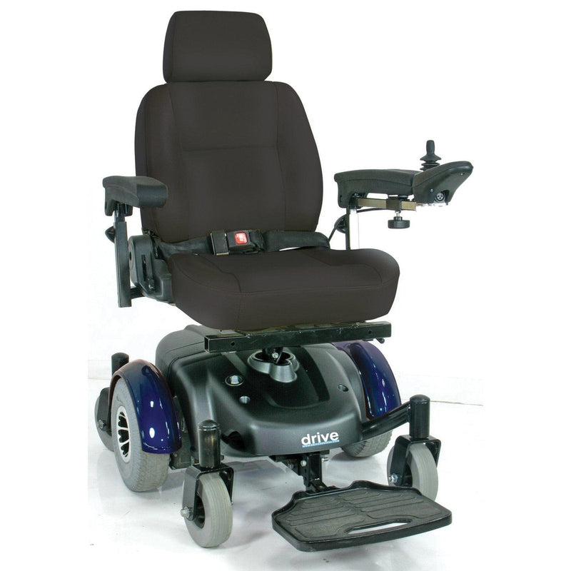 Drive Medical Image EC Mid Wheel Drive Power Wheelchair - 2800ecbu-rcl - Backyard Provider