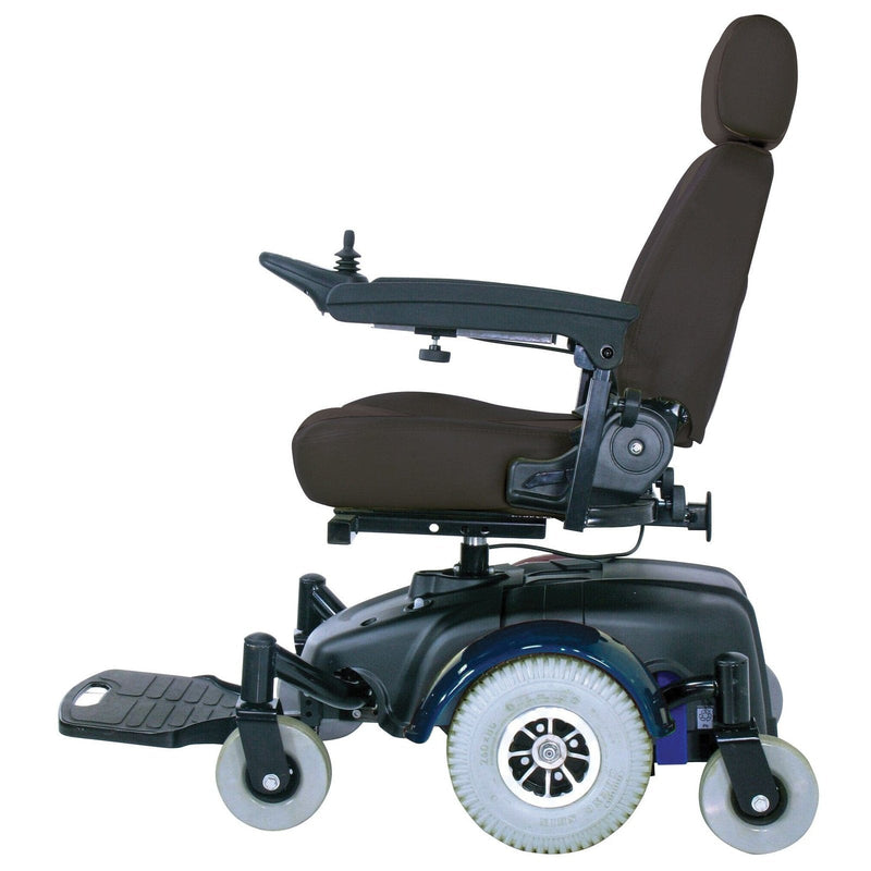 Drive Medical Image EC Mid Wheel Drive Power Wheelchair - 2800ecbu-rcl - Backyard Provider