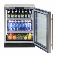 Sapphire Beverage Center 24" ADA / Glass Door Refrigerator with 4.7 Cu. Ft. Capacity - SBCR24