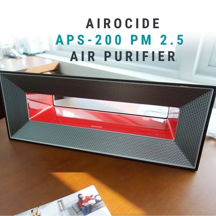 Airocide APS-200 PM 2.5 Bacteria, Viruses, Dust, Mold and Smoke Air Purifier - ACPASP25