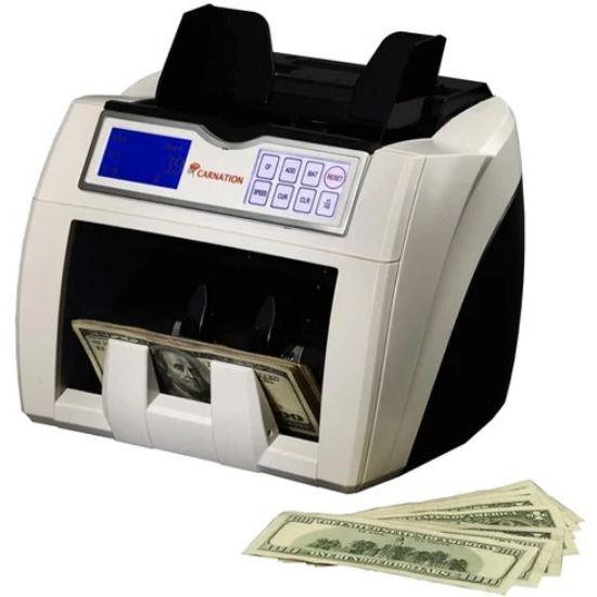 Carnation Bank Grade Money Counter UV MG IR With Touchscreen Panel - CR2