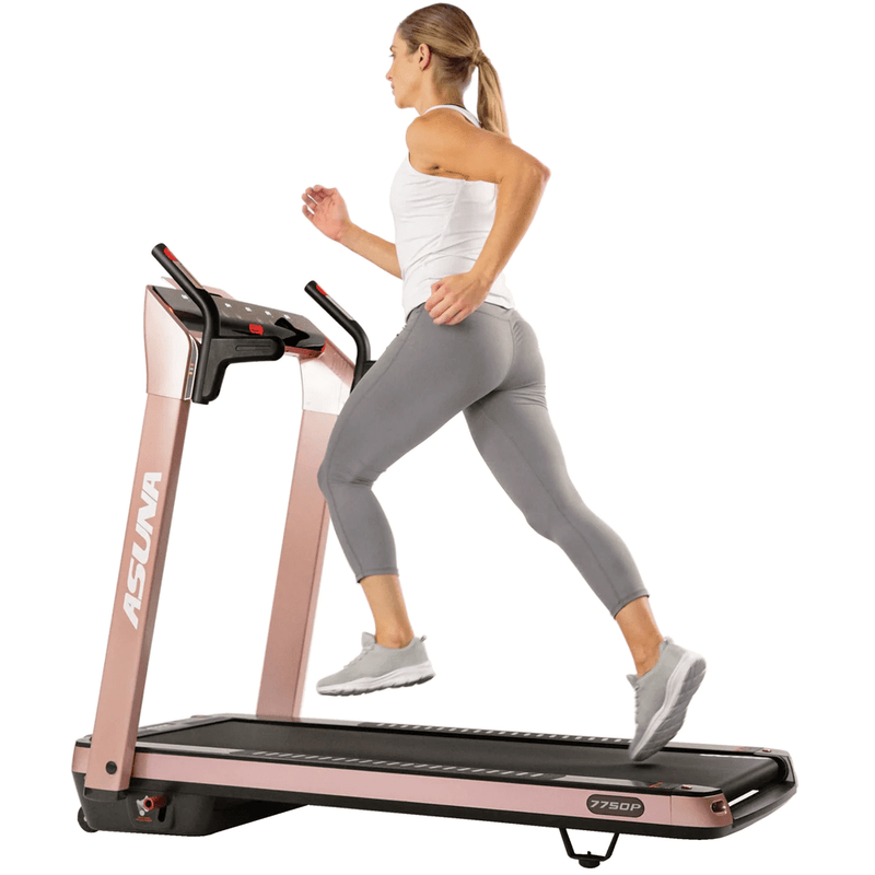 Sunny Health & Fitness SpaceFlex Pink Running Treadmill