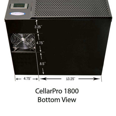 CellarPro 1800XT Wine Cellar Cooling Unit - CP-SC-1800-XT-ECX-110-1086