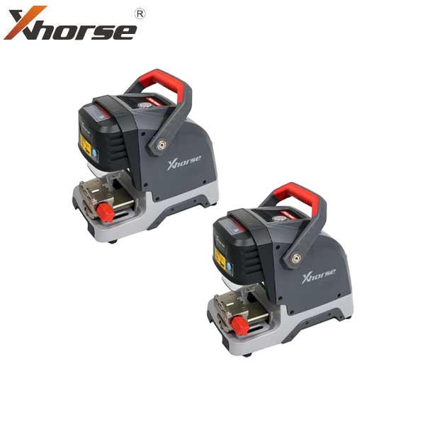 2 x Xhorse - Condor XC Dolphin XP-005 - High Sec Portable Key Cutting Machine w/ Battery Pack of 2 - 2xXHS-DOLPHIN