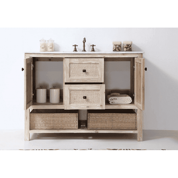 Legion Furniture 48 Inch Solid Wood Vanity | WH5148 - Backyard Provider