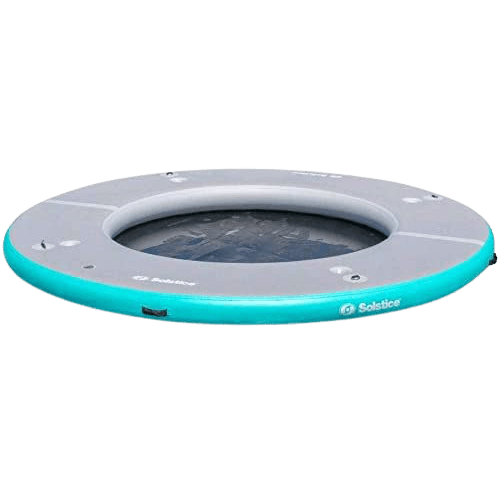 Swimline Solstice 38100 10 x 10 ft. Circular Floating Lounge Dock New - 38100