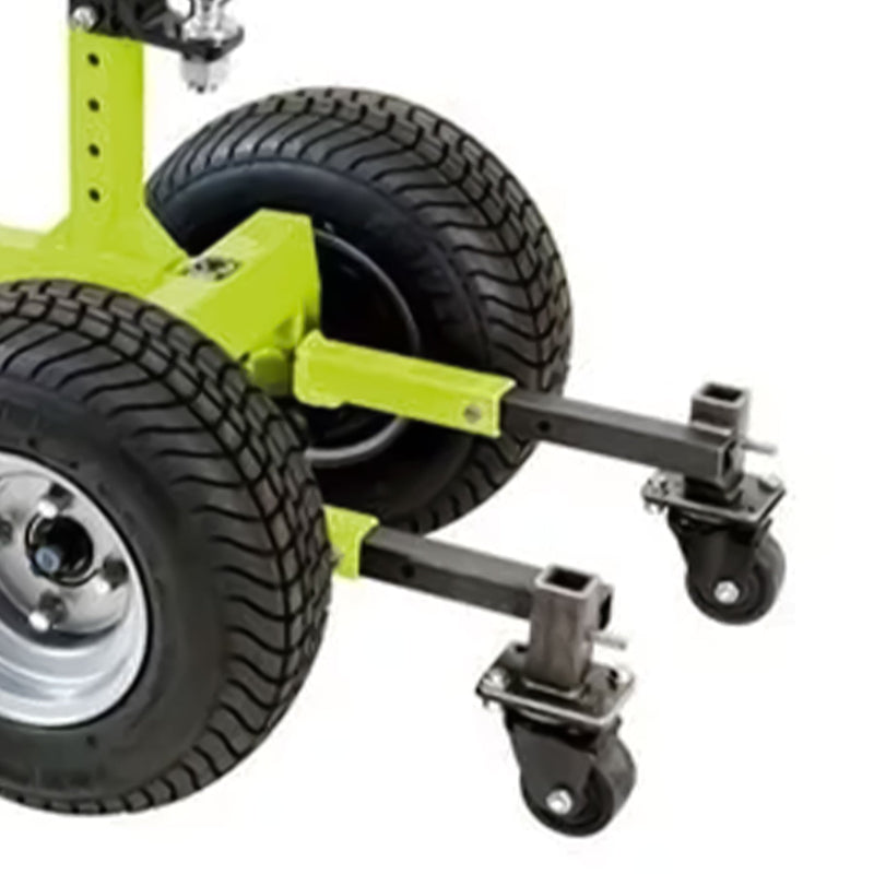 Tow Tuff 7500 Pound Capacity Electric Trailer Dolly with Pnuematic Tires, Green - 323807