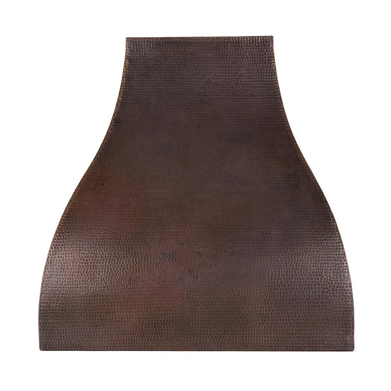 Premier Copper 36 in. Hammered Copper Wall Mounted Campana Range Hood