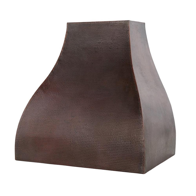 Premier Copper 36 in. Hammered Copper Wall Mounted Campana Range Hood