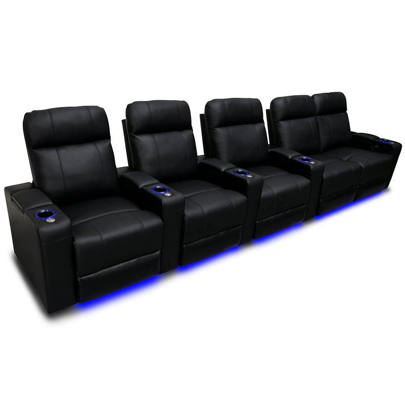 Valencia Piacenza Power Headrest Home Theater Seating