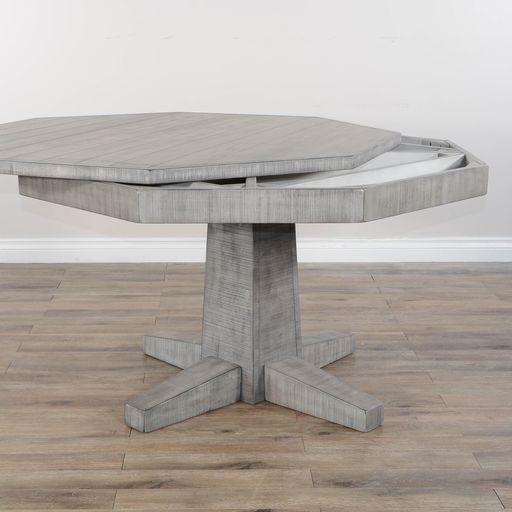 Sunny Designs Alpine - Game & Dining Table - Gray - 1033AG