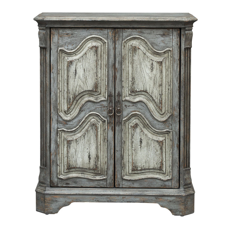 Coast2Coast Home Wyatt Two Door Wine Cabinet Kraven Two Tone - 66109