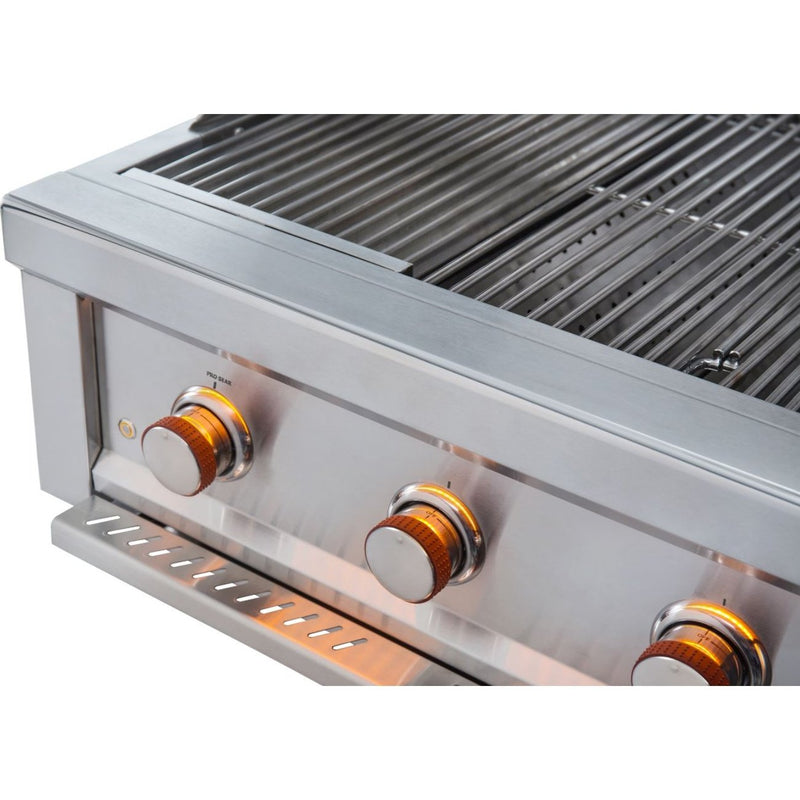 Sunstone Metal Products Ruby Gas Grills - 5 Burner 42" Ruby Drop in Gas Grills w/ IR