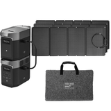 EcoFlow DELTA 2 + DELTA 2 Smart Extra Battery + 160W Solar Panel - DELTA2-DELTA2EB-EFSOLAR160W