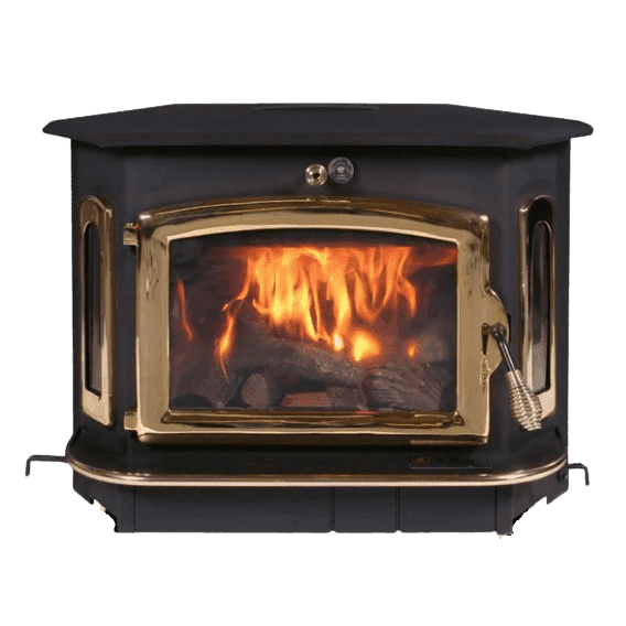 Buck Stove Model 91 3,200 sq. ft. Catalytic Wood Burning Stove with Door New - FP-91