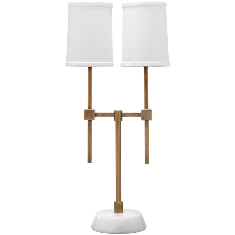 Jamie Young Minerva Twin Shade Console Lamp - D.-ST. 9MINE-TLAB