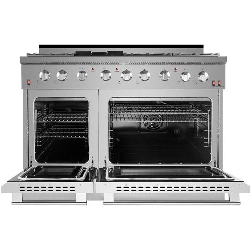 NXR 48 in. 7.2 cu.ft. Pro-Style Propane Gas Range with Convection Oven in Stainless Steel, - SC4811LP