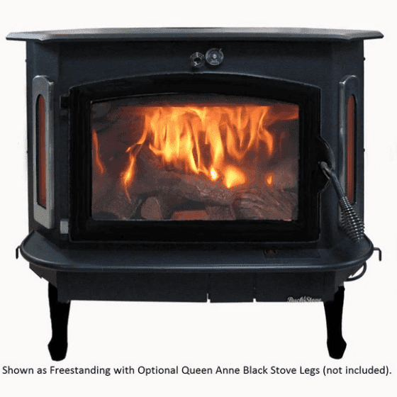 Buck Stove Model 91 3,200 sq. ft. Catalytic Wood Burning Stove with Door New - FP-91