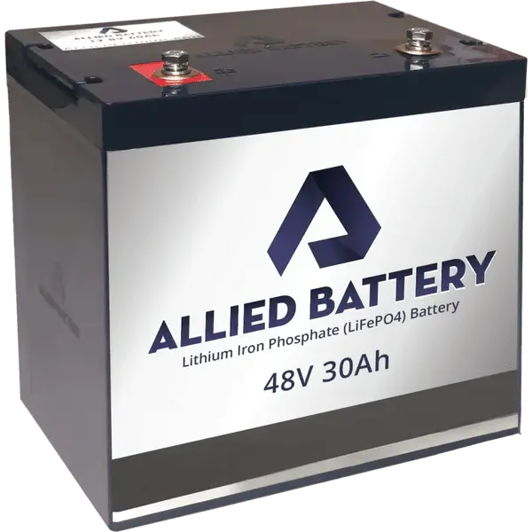 Allied Lithium Battery - 48V 30 Amp Golf Cart Individual AB-INDV-48V-30AH