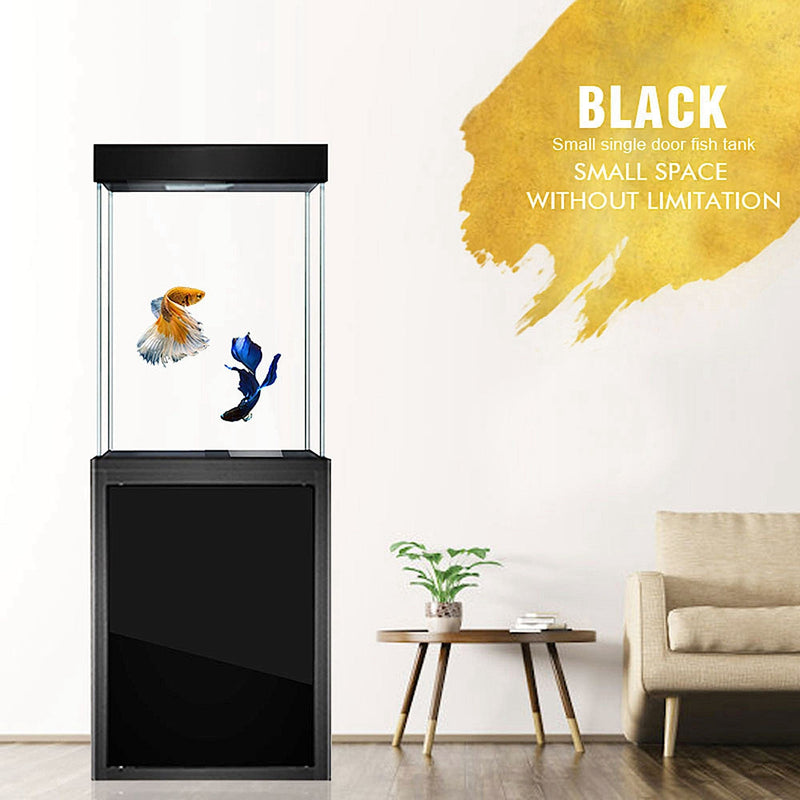 AQUA DREAM 40 GALLON TEMPERED GLASS AQUARIUM BLACK-AD-620-ABK