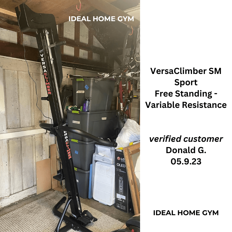 VersaClimber SM Sport Model with Bluetooth - Backyard Provider