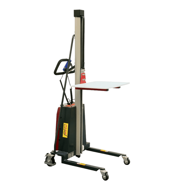 Pake Handling Tools Electric Work Positioner Truck 59" Lift Height 330 lbs Capacity New - PAKWP02