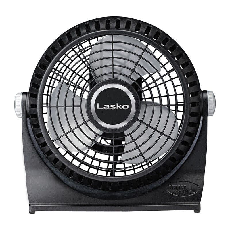 Lasko 10" Breeze Machine Pivoting Floor/Table Fan, 2 Speeds