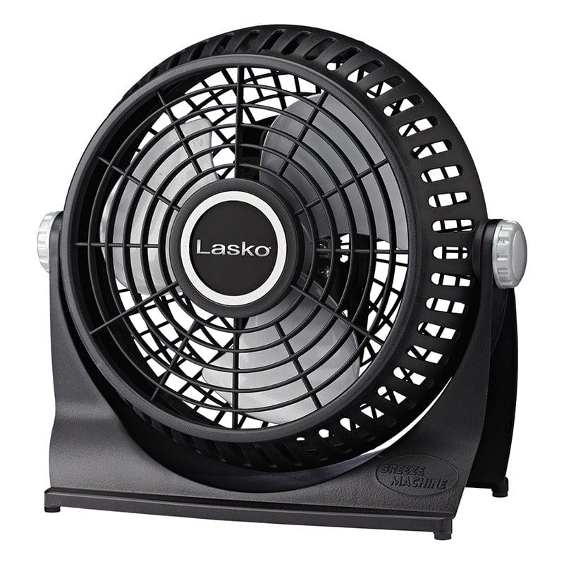 Lasko 10" Breeze Machine Pivoting Floor/Table Fan, 2 Speeds