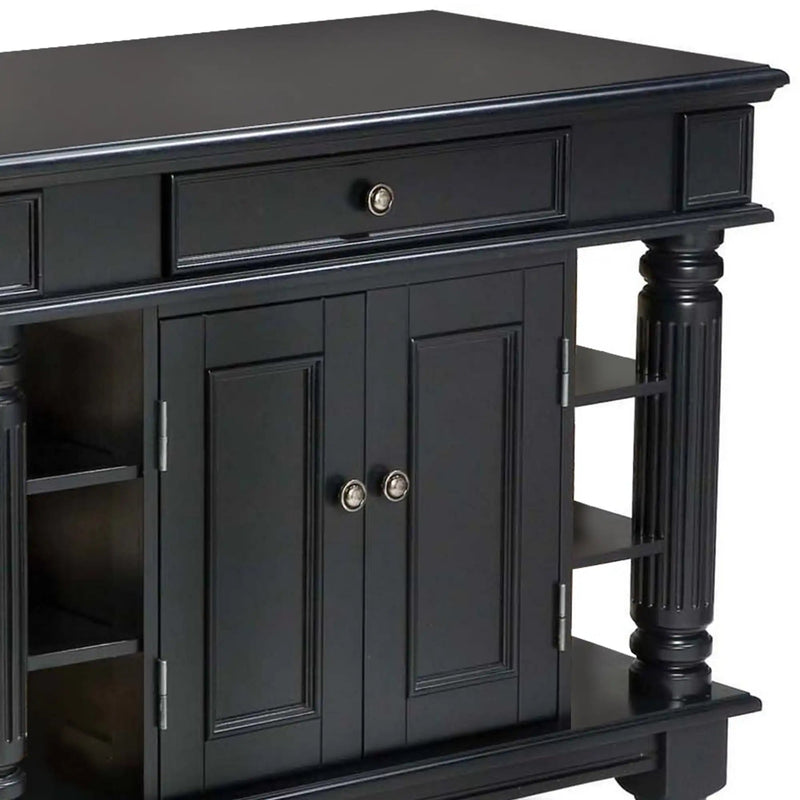 Homestyles Americana Black Kitchen Island - 5092-94