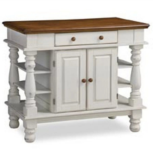 Homestyles Americana Off-White Kitchen Island - 5094-94