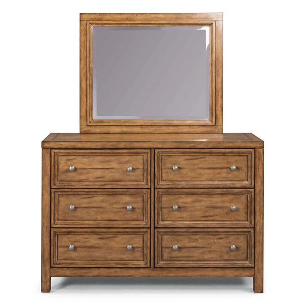 Homestyles Sedona Brown Dresser with Mirror - 5420-74