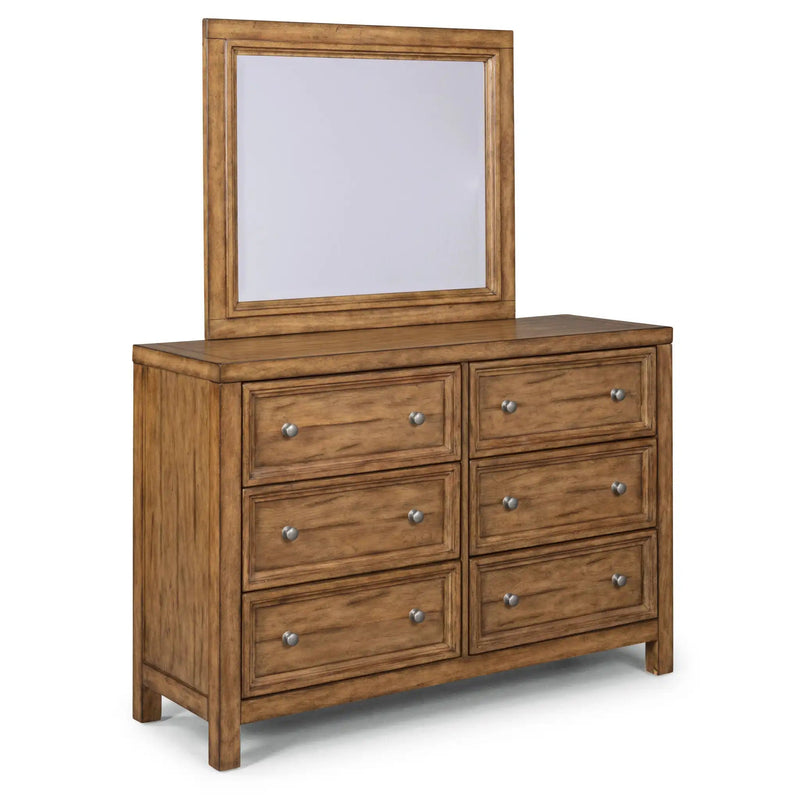 Homestyles Sedona Brown Dresser with Mirror - 5420-74