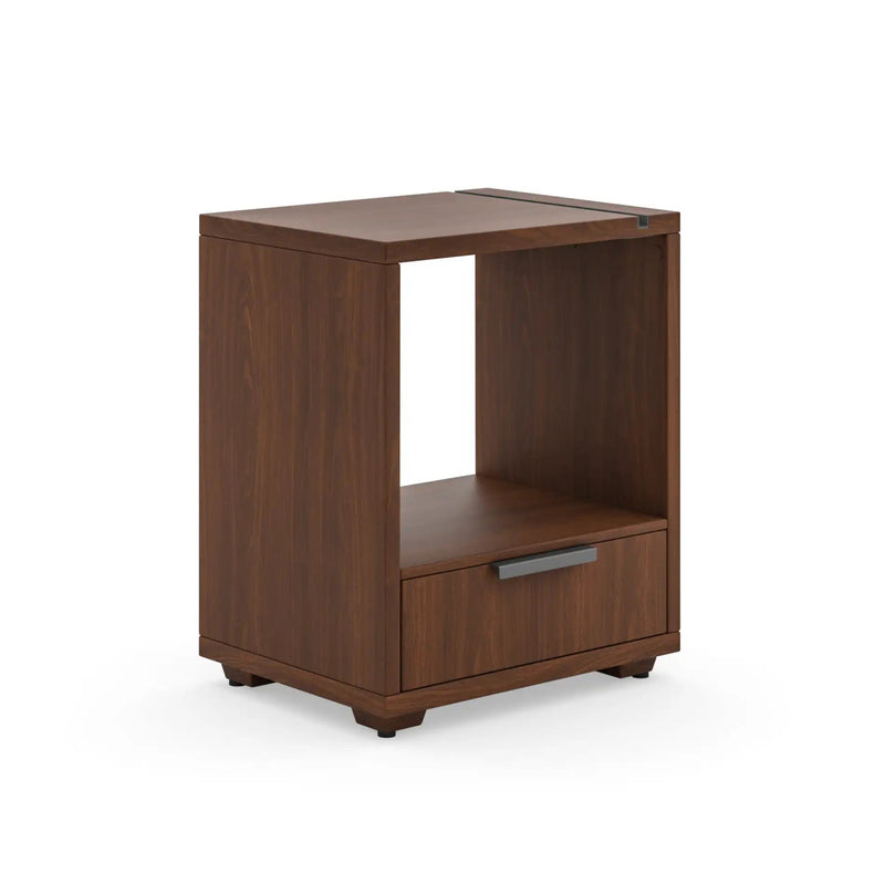 Homestyles Merge Brown Queen Bed with Nightstand - 5450-5013