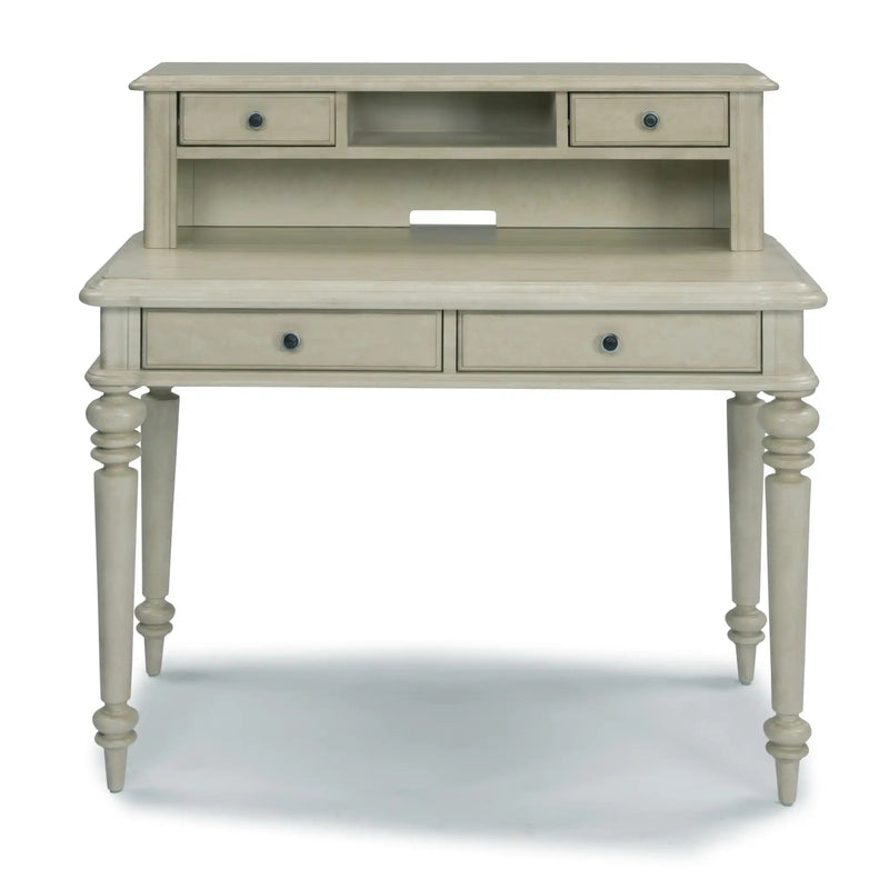 Homestyles Provence Off-White Desk with Hutch - 5502-162