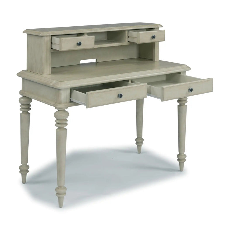 Homestyles Provence Off-White Desk with Hutch - 5502-162