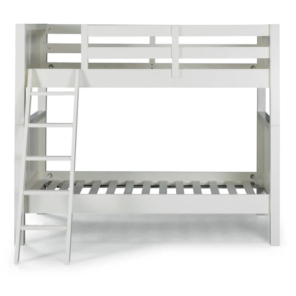 Homestyles Naples Off-White Twin Over Twin Bunk Bed - 5530-54