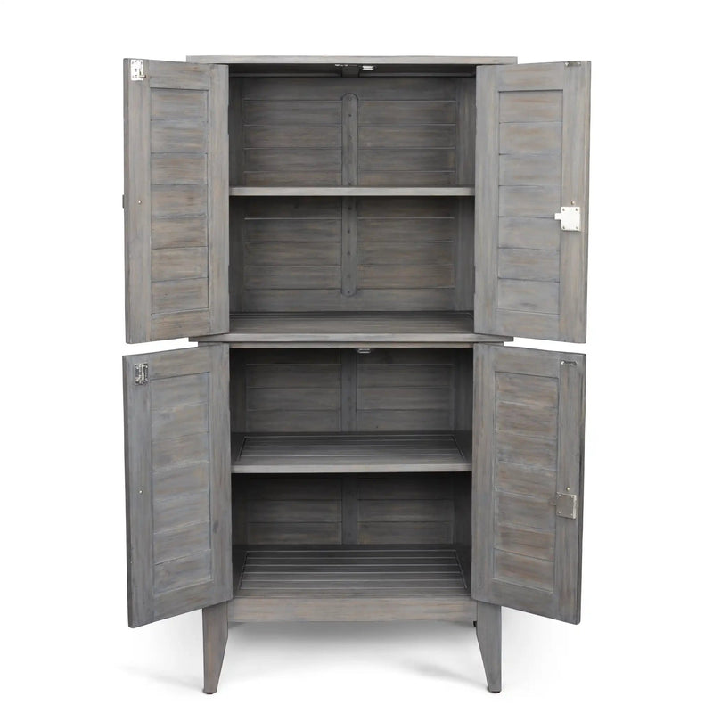 Homestyles Maho Gray Storage Cabinet - 5664-27