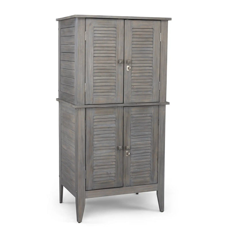 Homestyles Maho Gray Storage Cabinet - 5664-27