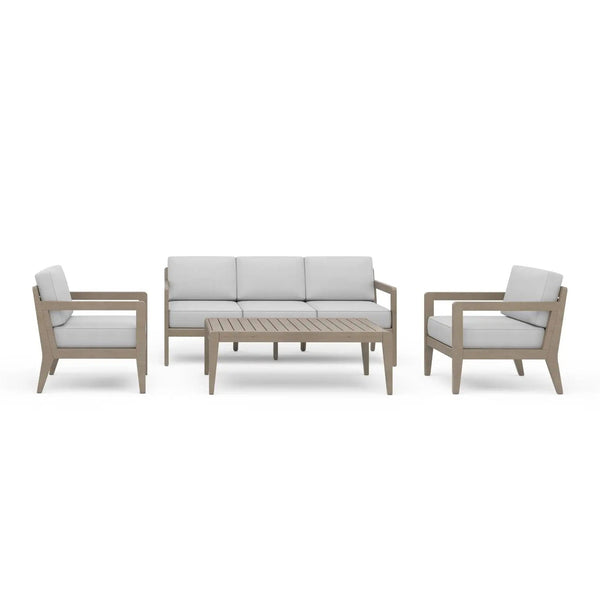 Homestyles Sustain Gray Outdoor Sofa 4-Piece Set - 5675-3010D21