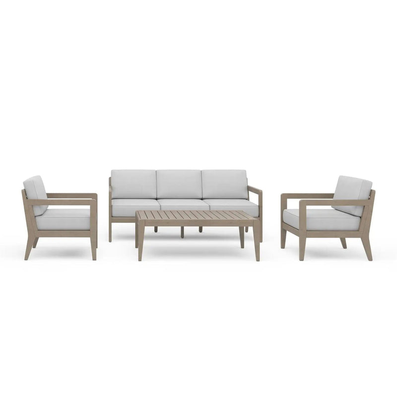 Homestyles Sustain Gray Outdoor Sofa 4-Piece Set - 5675-3010D21